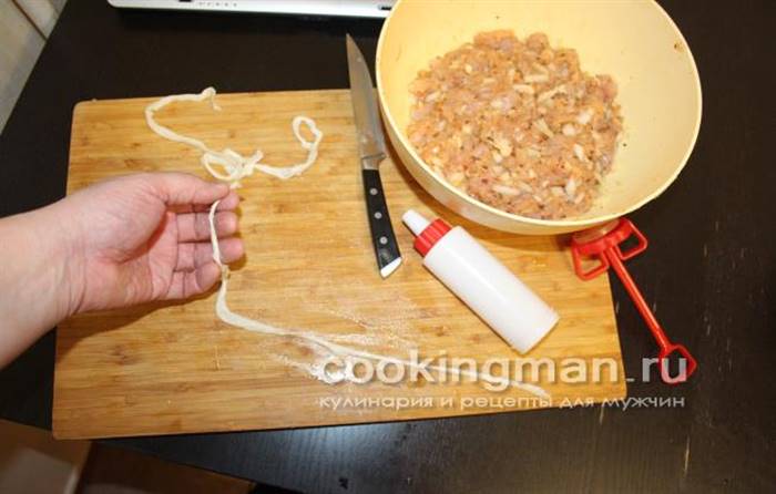 ковбаса з індички