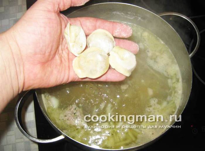 рецепт м'ясного бульйону